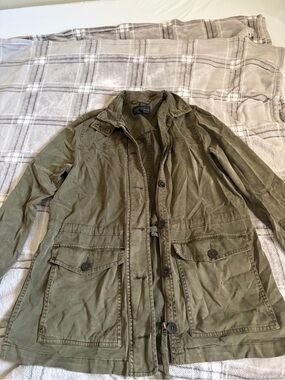 Lucky Brand Olive Utility Field Jacket